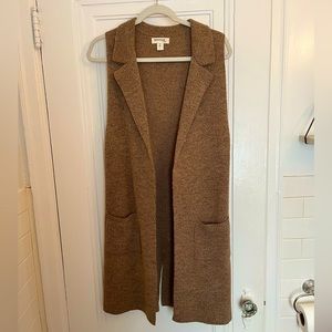 Monteau Sweater Vest Size S
